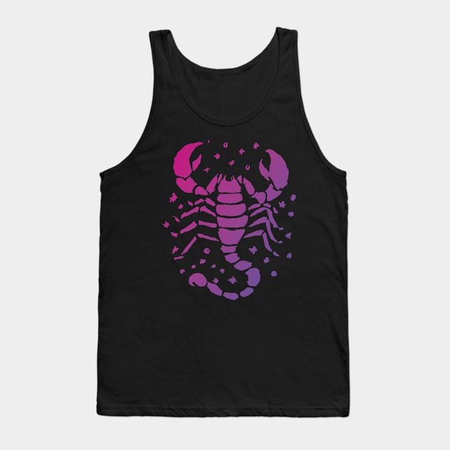 Scorpio 03 Tank Top by Very Simple Graph